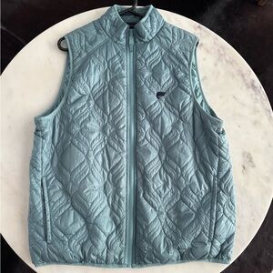 Fabletics Quilted Vest in Light Blue - Men’s size Medium